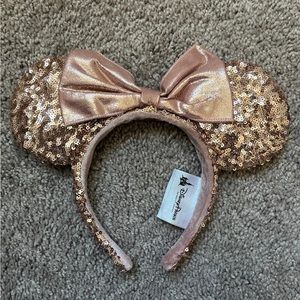 Rose Gold Disney Minnie Ears
